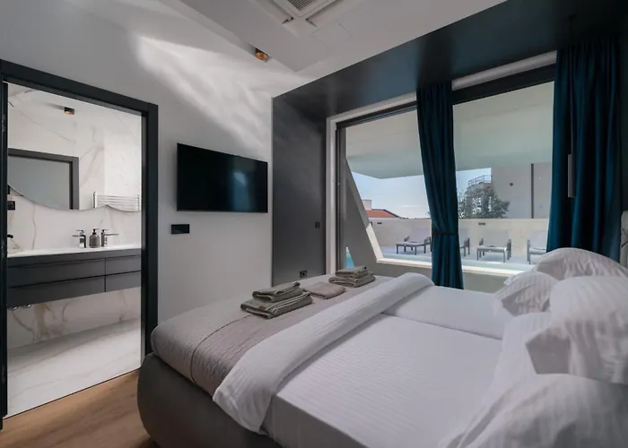 빌라 Luxus Nerra In Mit Meerblick 메덜린