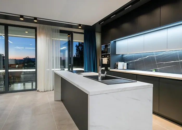 빌라 Luxus Nerra In Mit Meerblick 메덜린